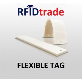Tag RFID UHF flessibile in silicone 60x12mm