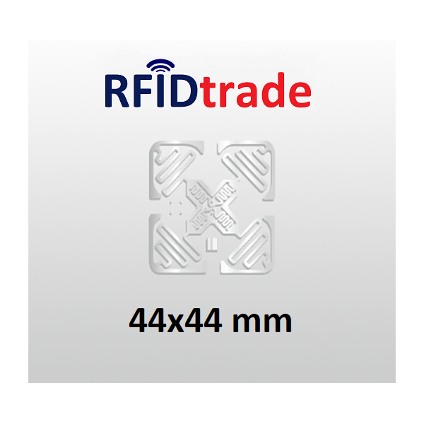 RFID UHF Tag RAIN Impinj Monza 4 44x44mm