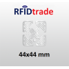 Tag RFID UHF RAIN Impinj Monza 4 44x44mm