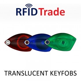 RFID UHF Translucent Keyfobs - IP66 rated
