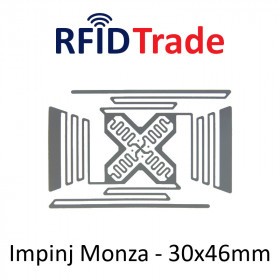 Tag RFID UHF RAIN Impinj Monza 4 30x46mm