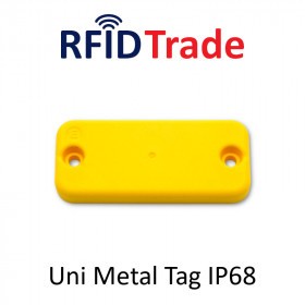 Tag RFID UHF Uni Metal IP68 con Impinj Monza R6-P
