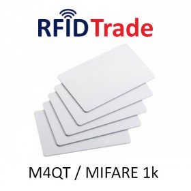Cartes RFID en PVC avec puce M4QT / MIFARE 1k