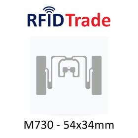 AD-386 M730 White RFID Labels 34x54mm